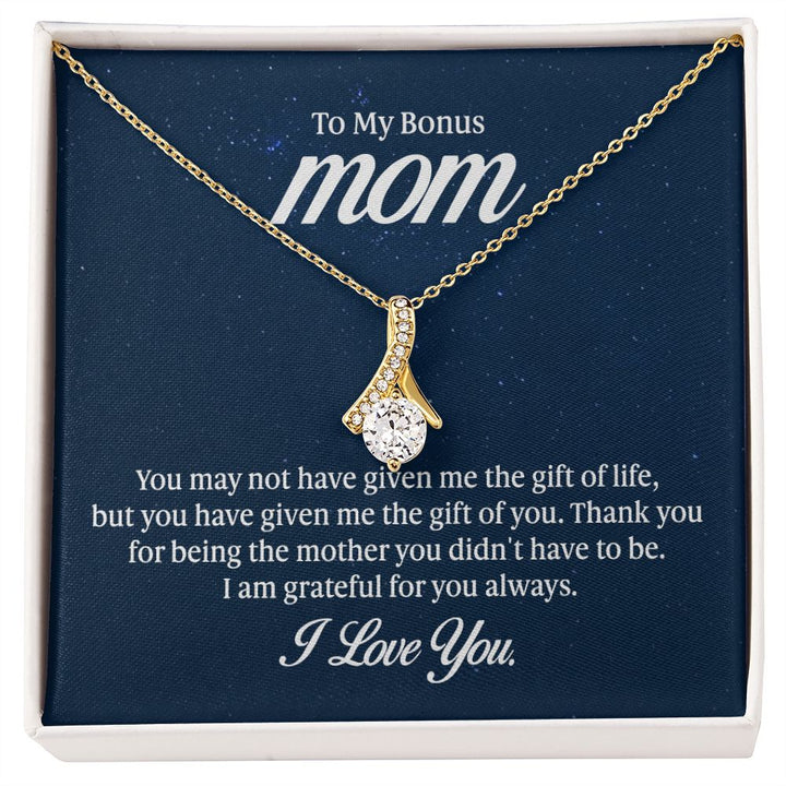 Alluring Beauty Necklace - To My Bonus Mom