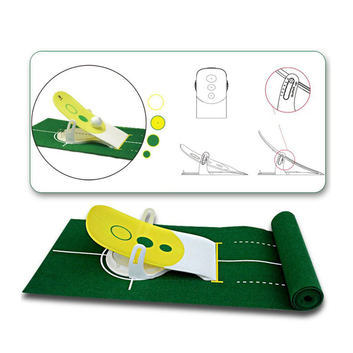 Professional Portable Golf Club Putt Trainer
