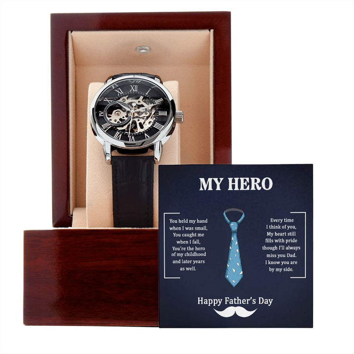 Openwork Watch - For Dad My Hero