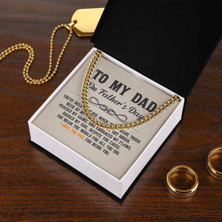 Cuban Link Chain - For Dad