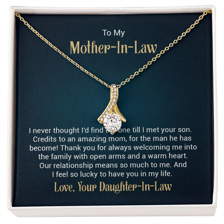 Alluring Beauty Necklace - To My Mother-In-Law