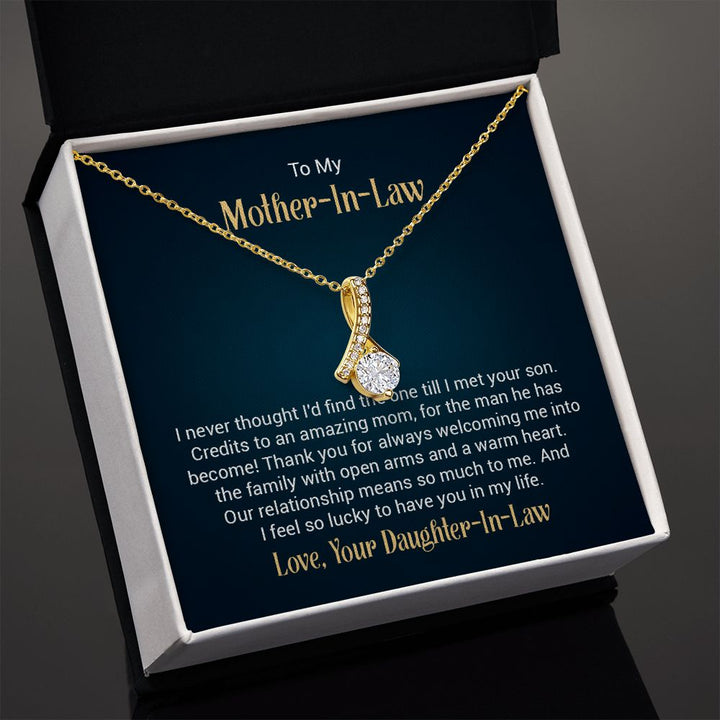 Alluring Beauty Necklace - To My Mother-In-Law