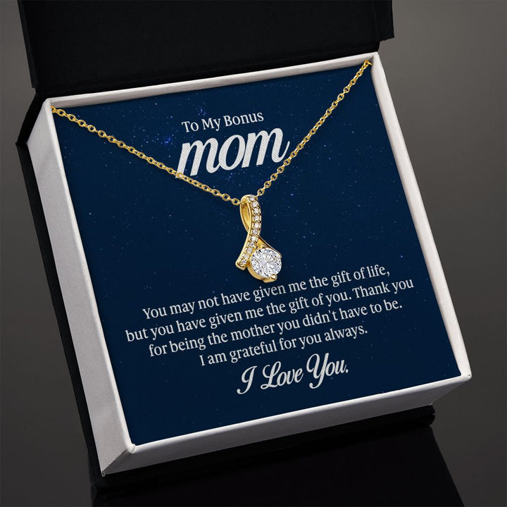 Alluring Beauty Necklace - To My Bonus Mom