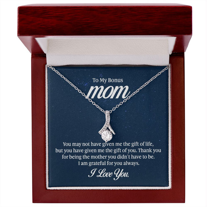 Alluring Beauty Necklace - To My Bonus Mom