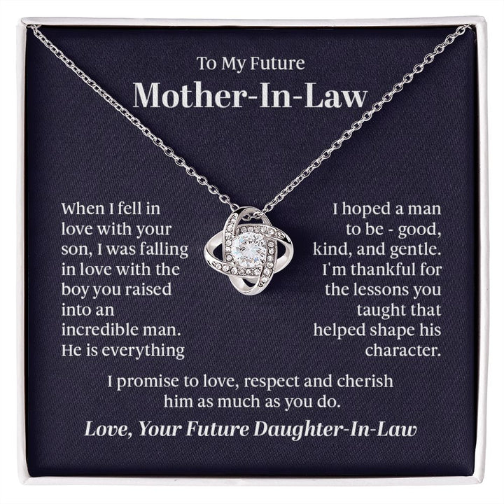 Love Knot Necklace - To My Future Mother-In-Law